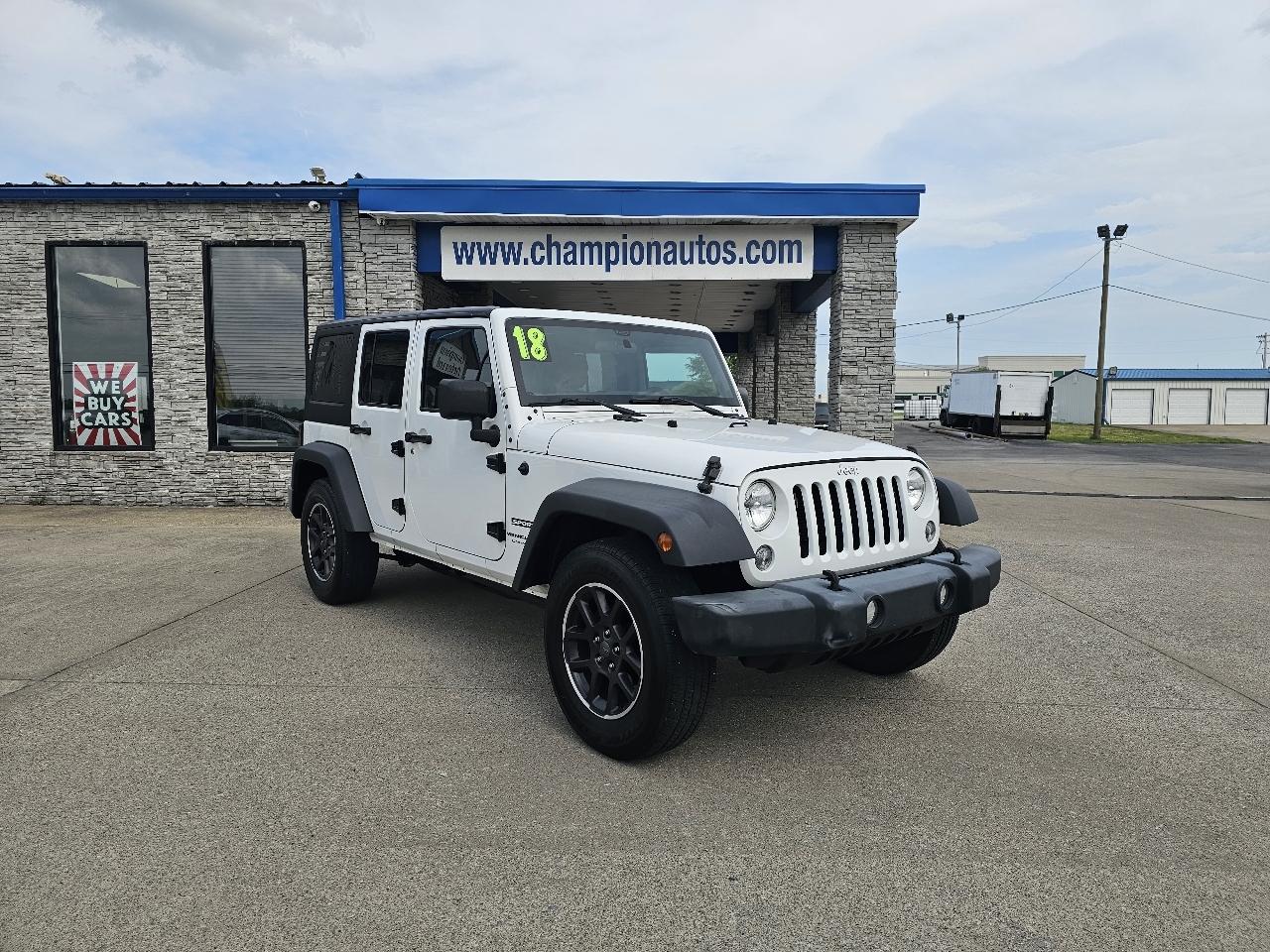 Jeep Wrangler JK Unlimited Sport 4x4 2018