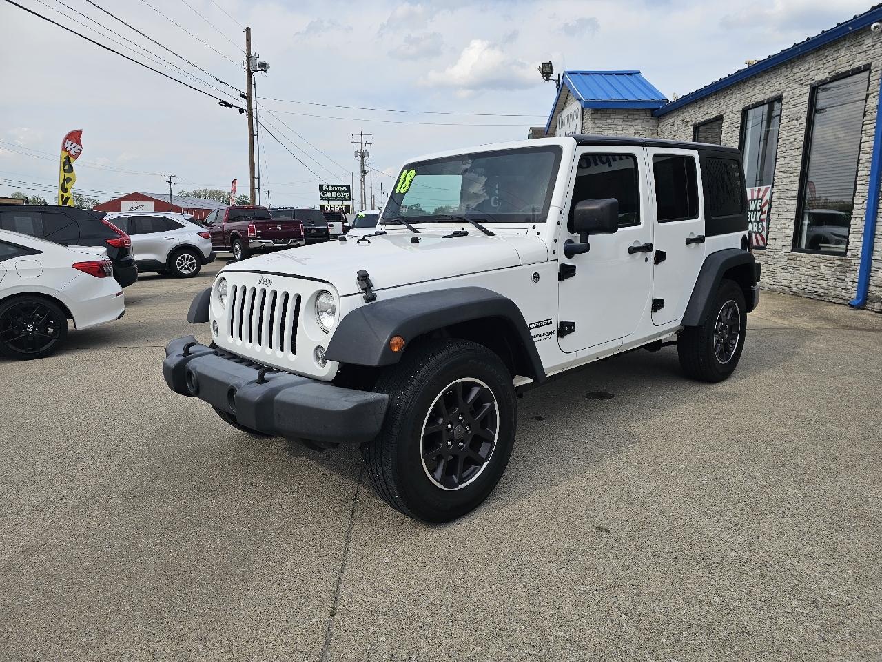 Jeep Wrangler JK Unlimited Sport 4x4 2018