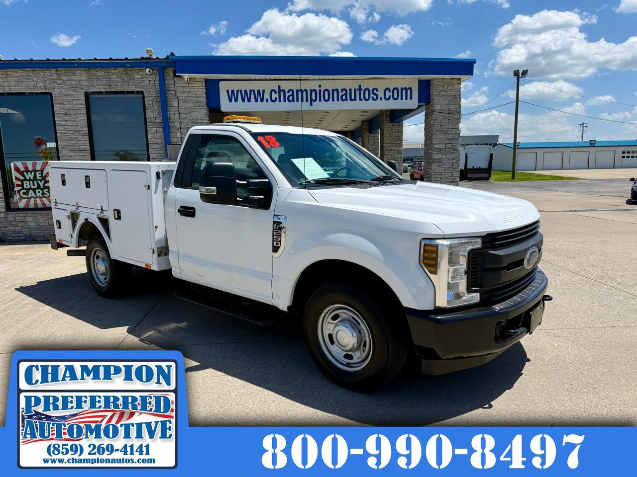 2018 Ford Super Duty F-250 SRW XLT 2WD Reg Cab 8' Box