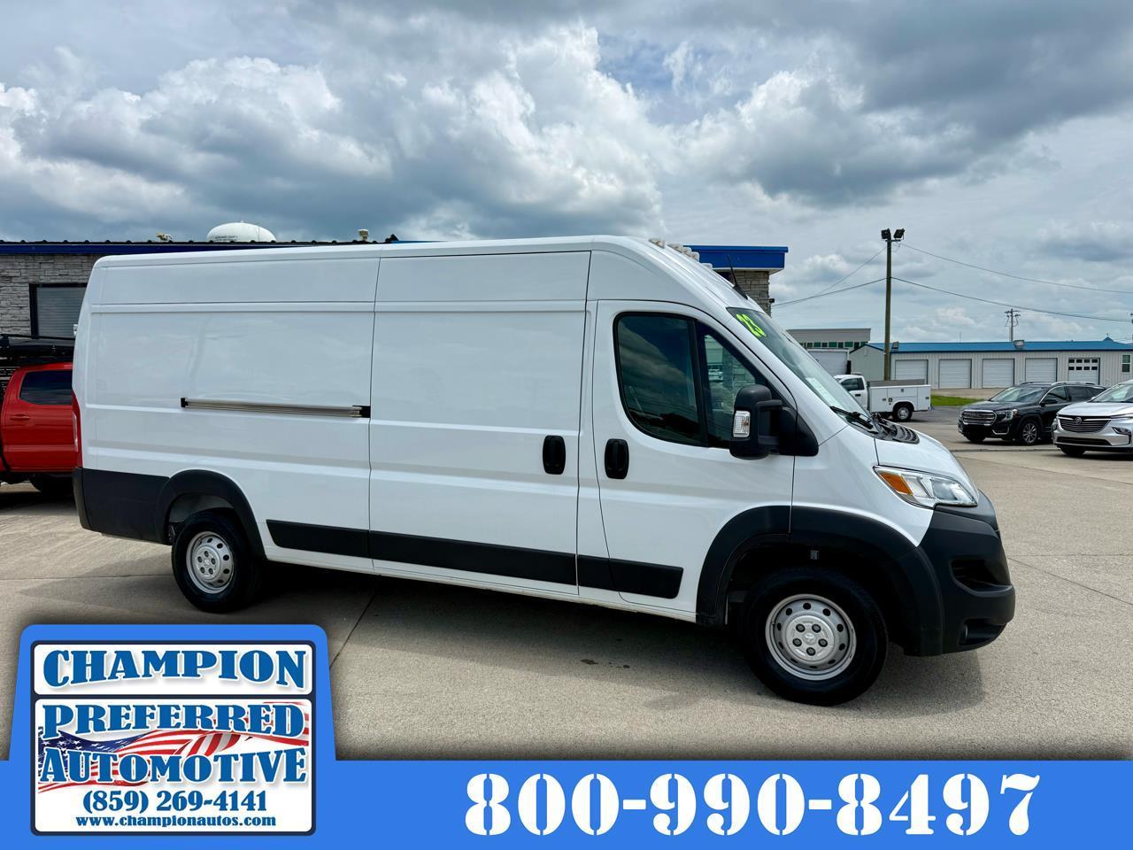 2023 RAM ProMaster Cargo Van 3500 High Roof 159" WB EXT