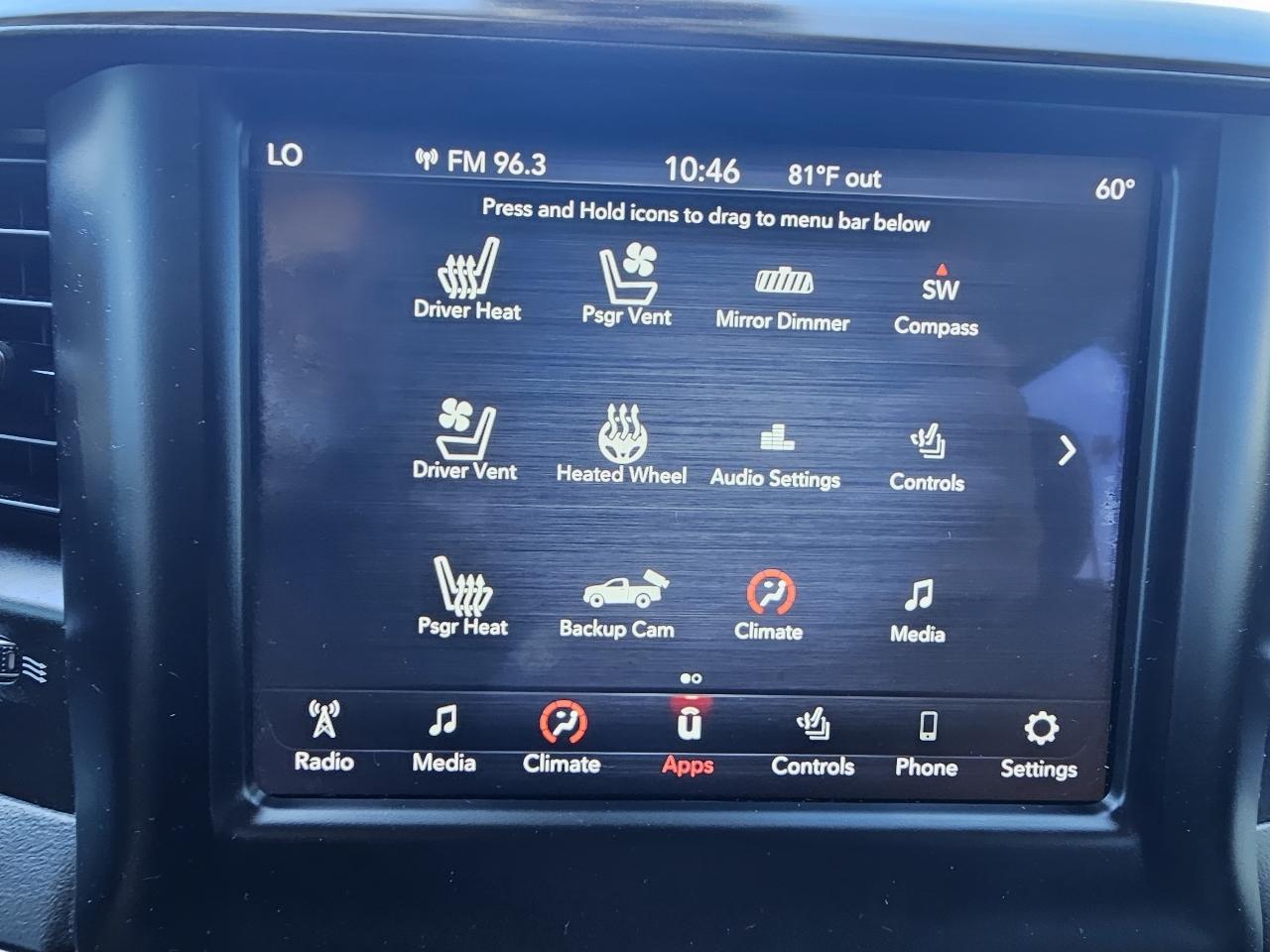 RAM 1500 Laramie 4x4 Crew Cab 5'7" Box 2019
