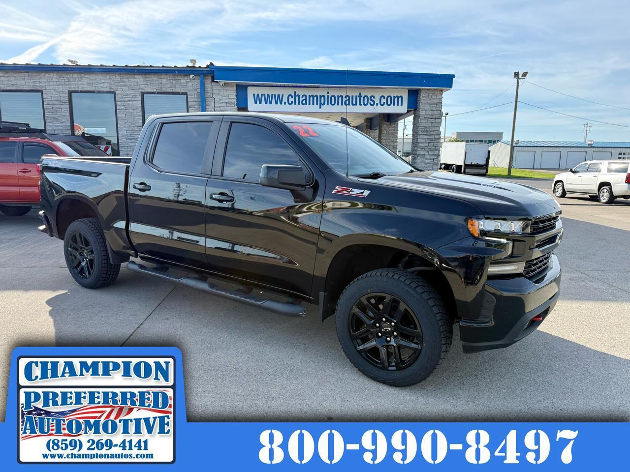2022 Chevrolet Silverado 1500 LTD 4WD Crew Cab 147" LT Trail Boss