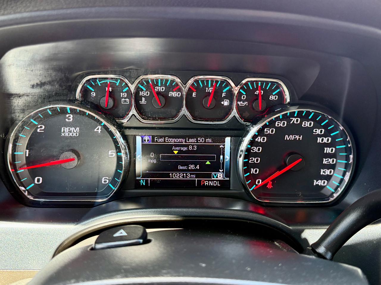 Chevrolet Silverado 1500 4WD Double Cab 143.5" LT w/1LT 2018