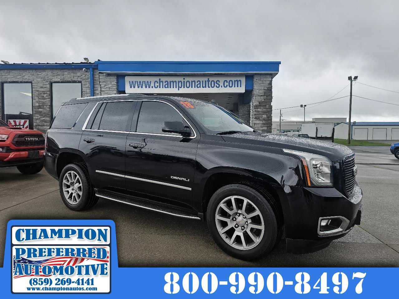 GMC Yukon 4WD 4dr Denali 2018