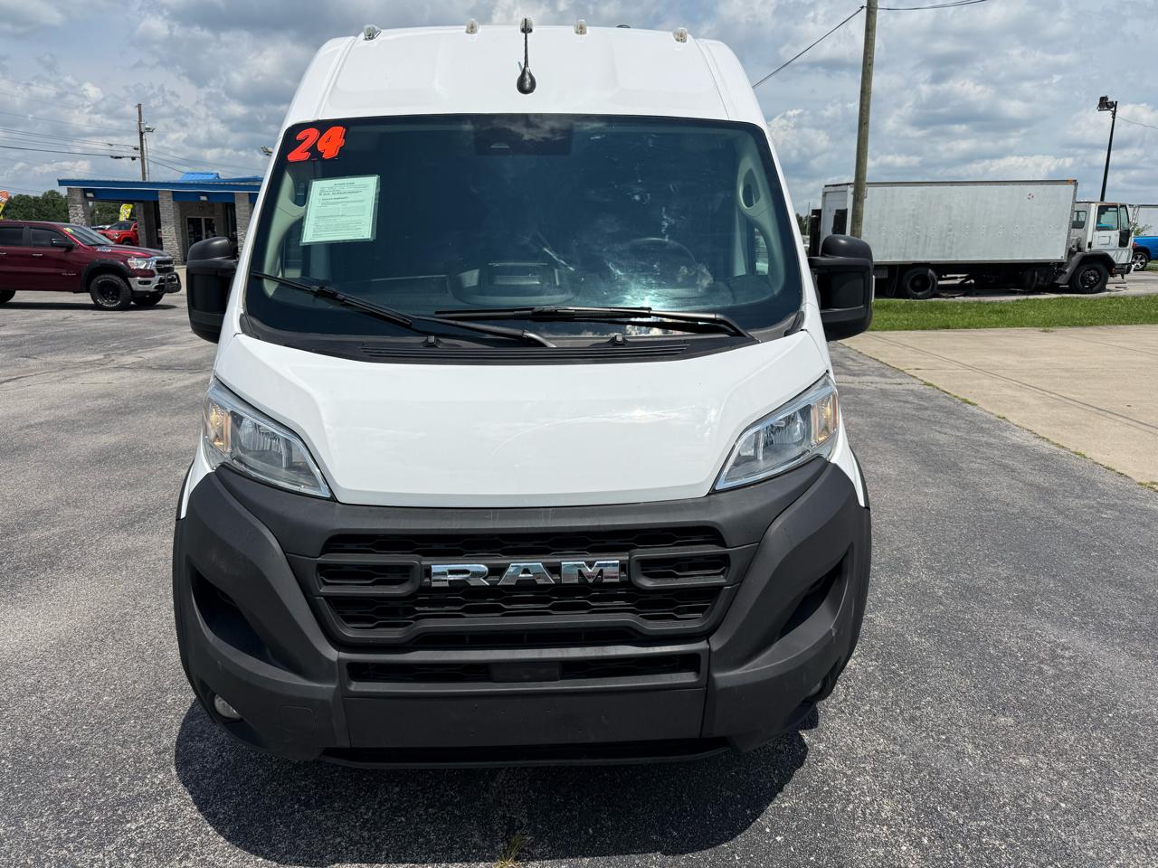 RAM ProMaster Cargo Van Tradesman 2500 High Roof 159" WB w/Pass Seat 2024