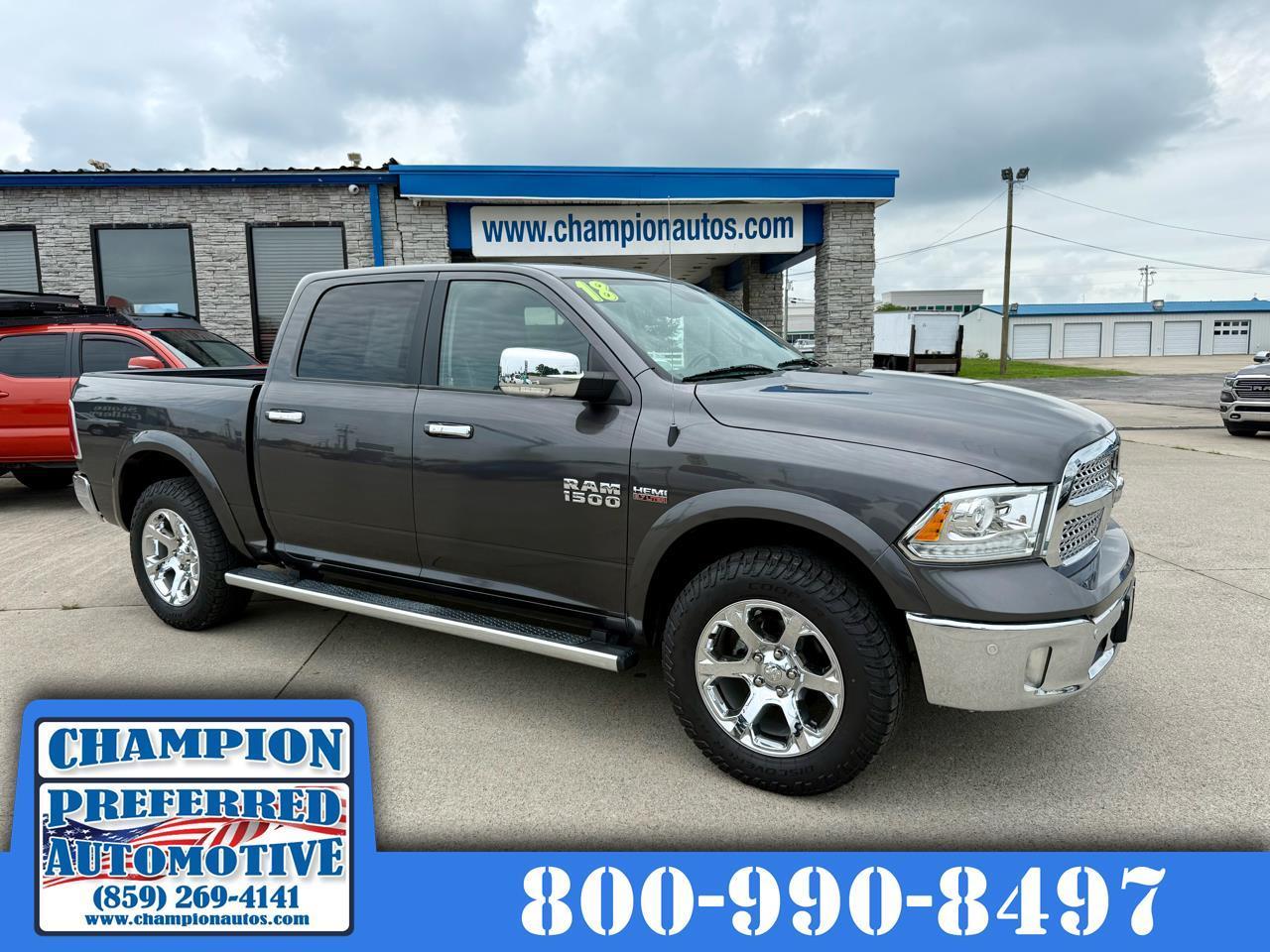 2018 RAM 1500 Laramie 4x4 Crew Cab 5'7" Box