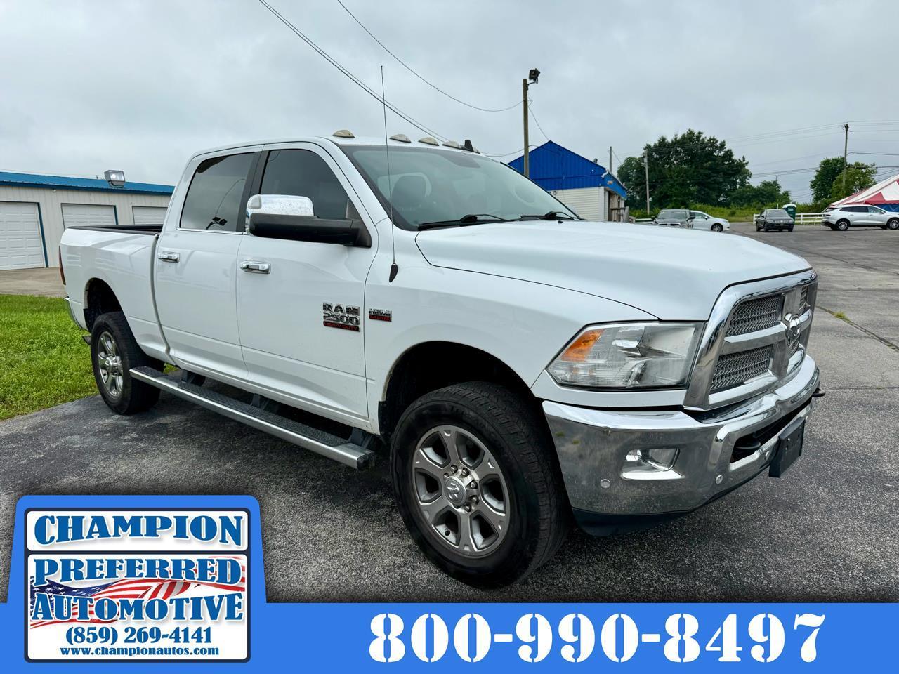 RAM 2500 Big Horn 4x4 Crew Cab 6'4" Box 2018