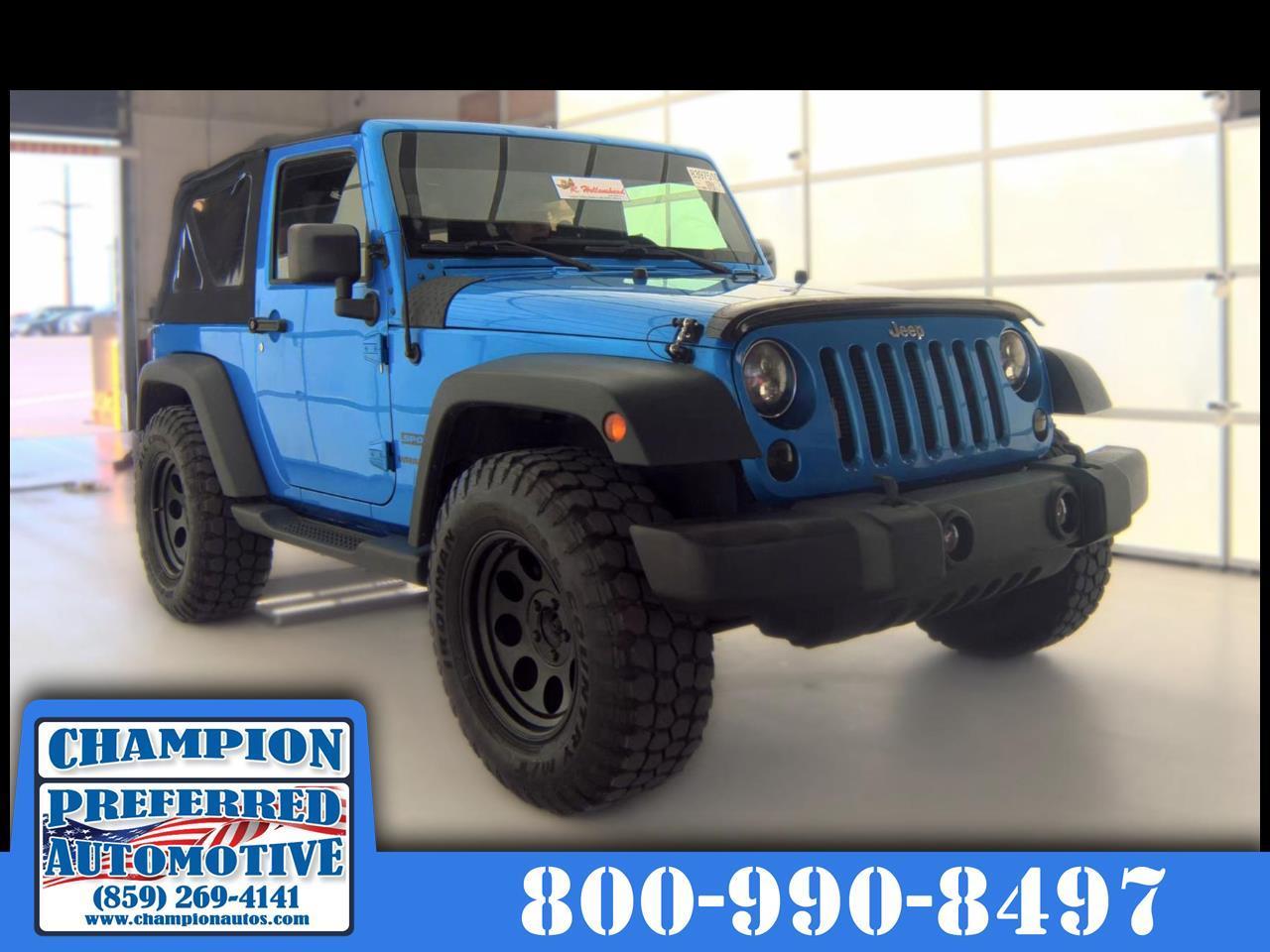 Jeep Wrangler 4WD 2dr Sport 2016