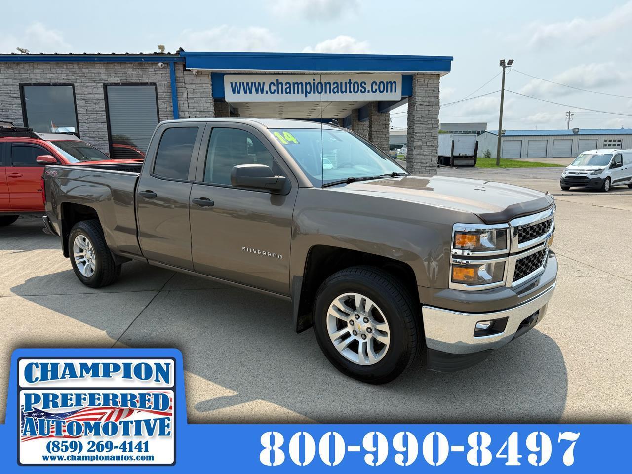2014 Chevrolet Silverado 1500 4WD Double Cab 143.5" LT w/1LT