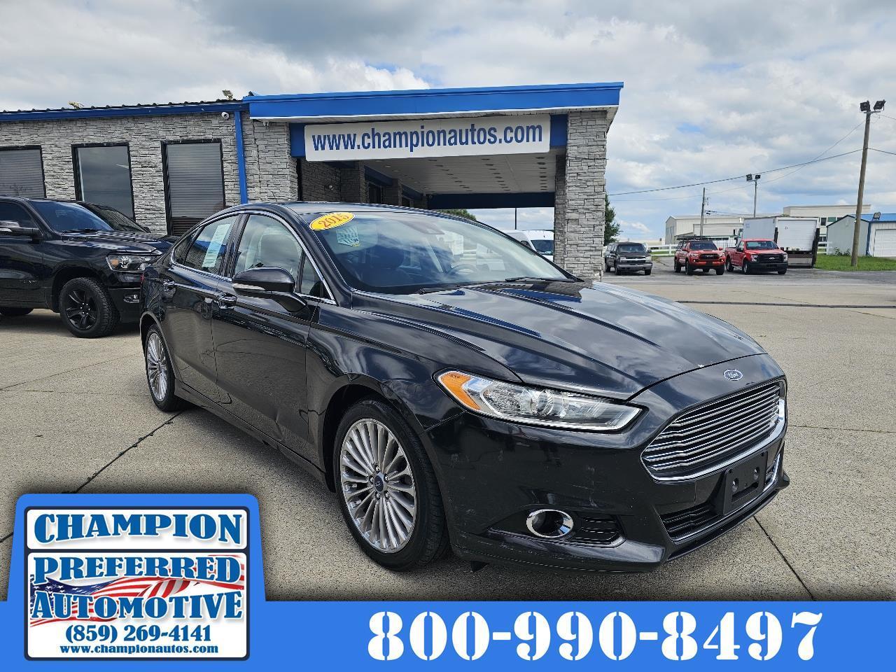 2015 Ford Fusion 4dr Sdn Titanium FWD