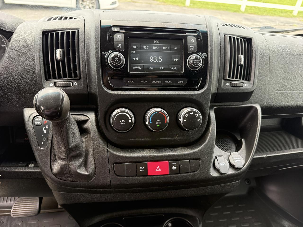 RAM ProMaster Cargo Van 1500 Low Roof 118" WB 2015