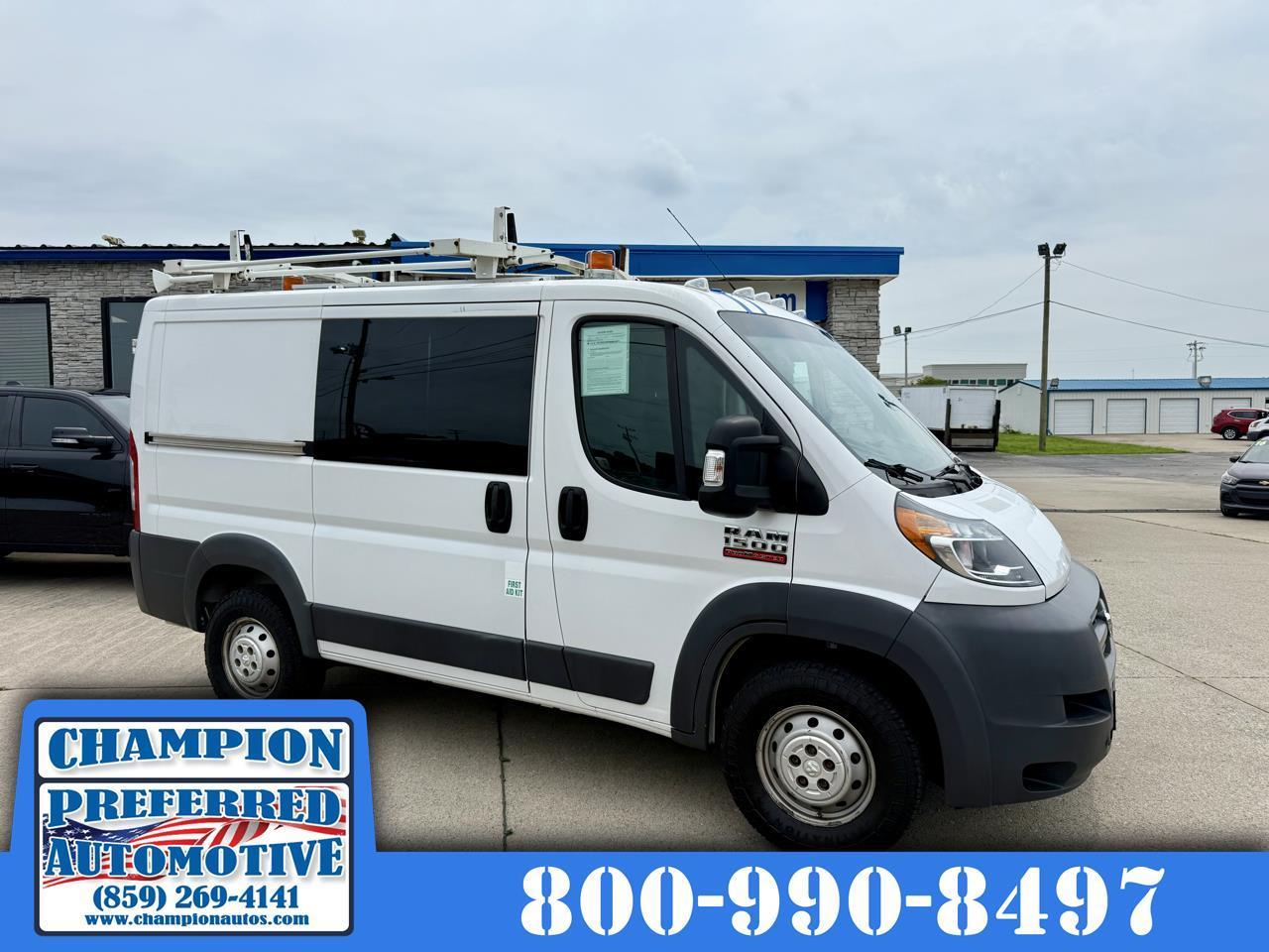 2015 RAM ProMaster Cargo Van 1500 Low Roof 118" WB