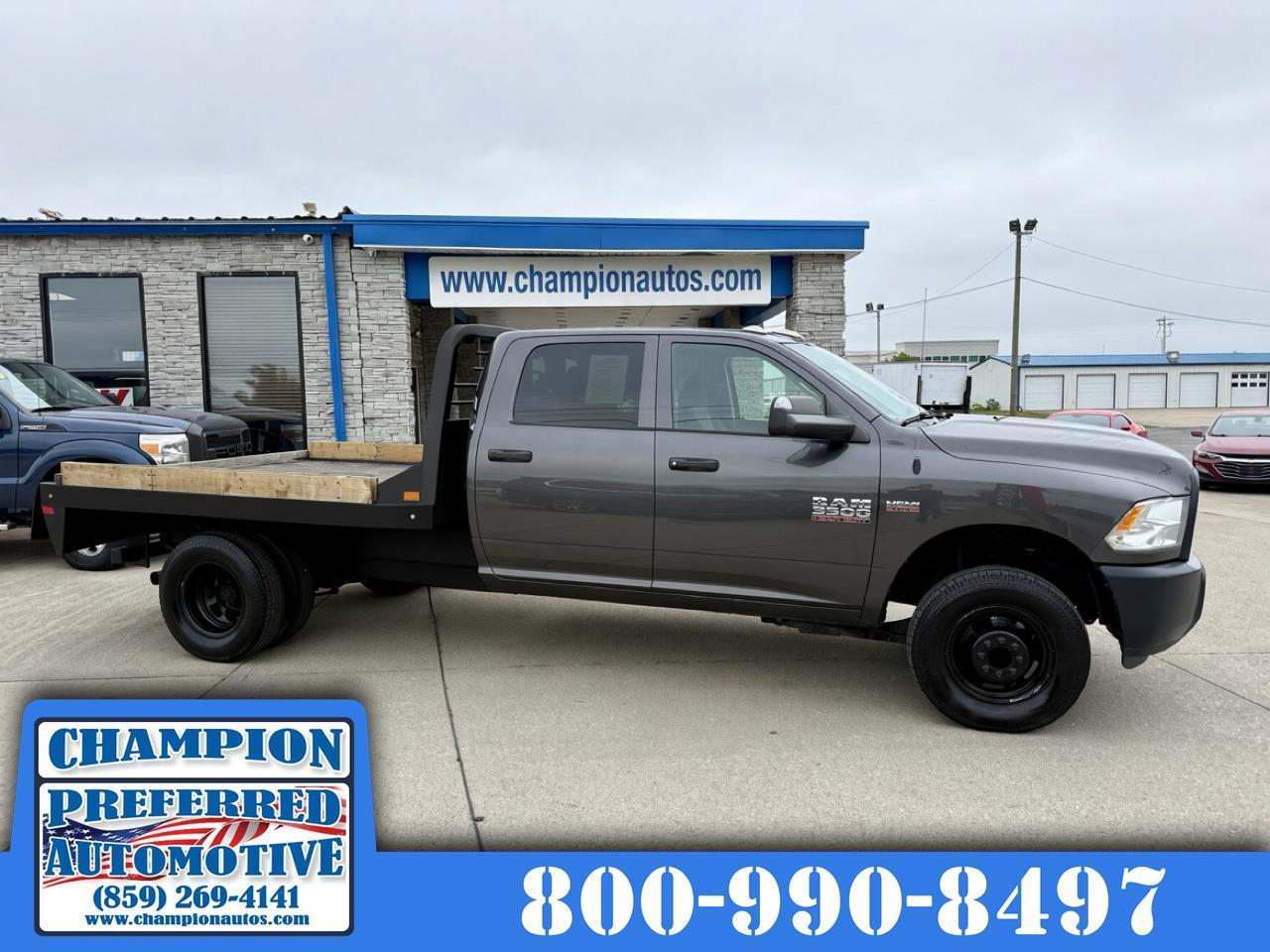 2018 RAM 3500 Chassis Cab Tradesman 2WD Crew Cab 60" CA 172.4" WB