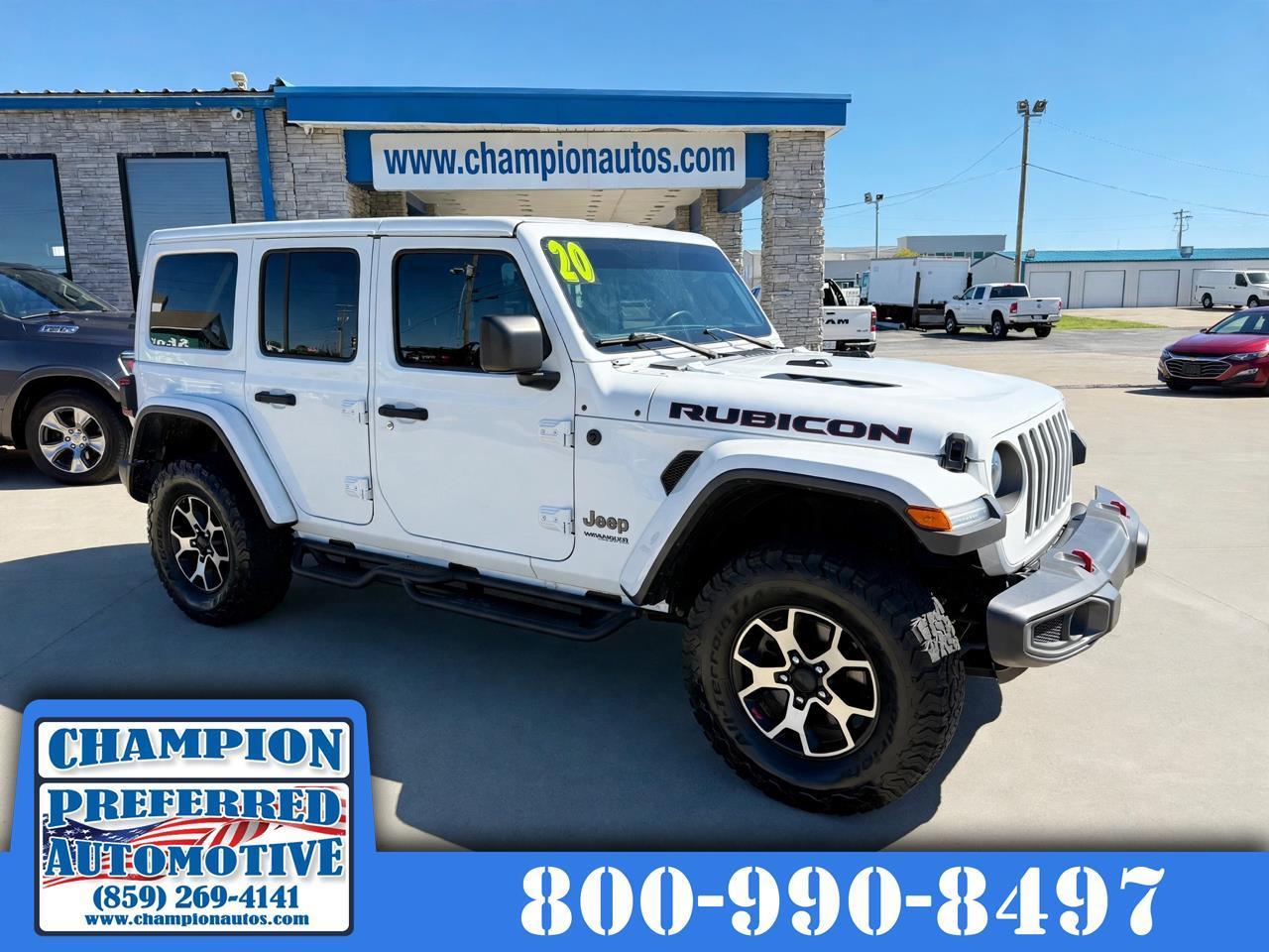 2020 Jeep Wrangler Unlimited Rubicon 4x4