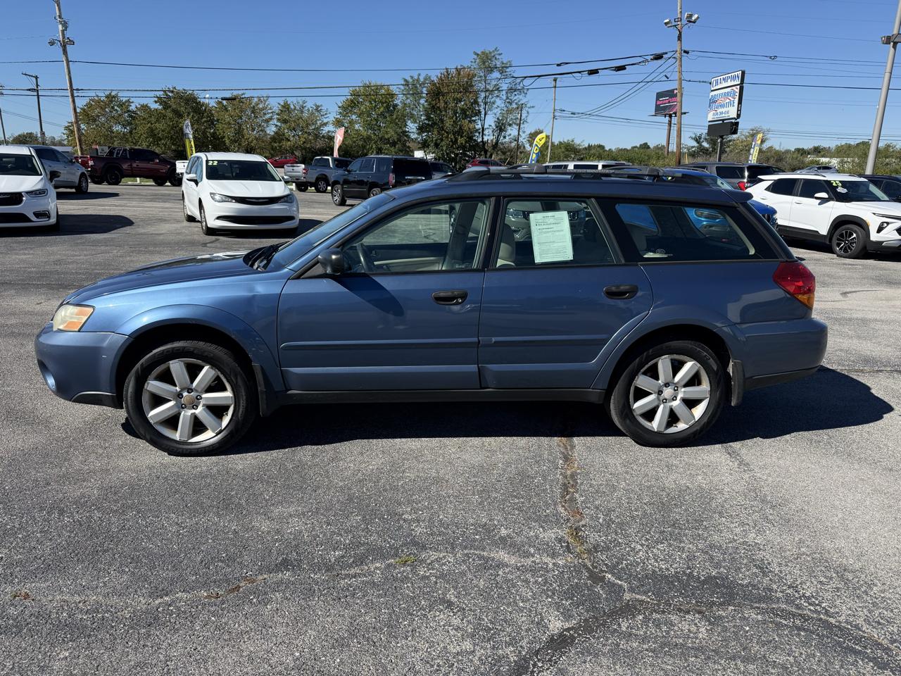 Subaru Legacy Wagon 4dr H4 AT Outback 2007