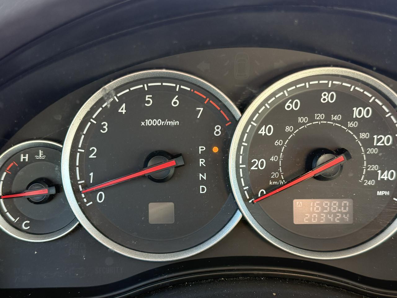 Subaru Legacy Wagon 4dr H4 AT Outback 2007