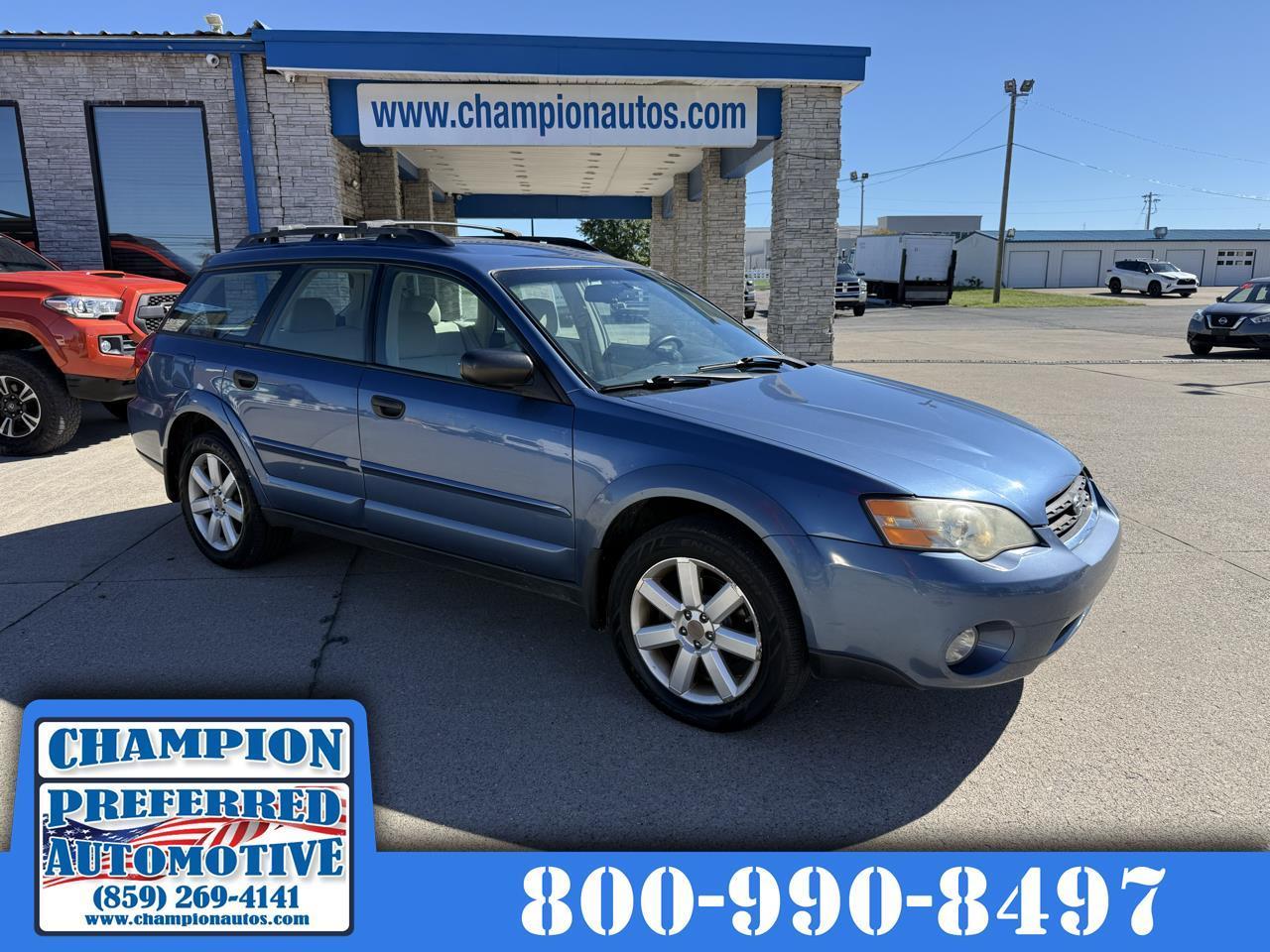 Subaru Legacy Wagon 4dr H4 AT Outback 2007