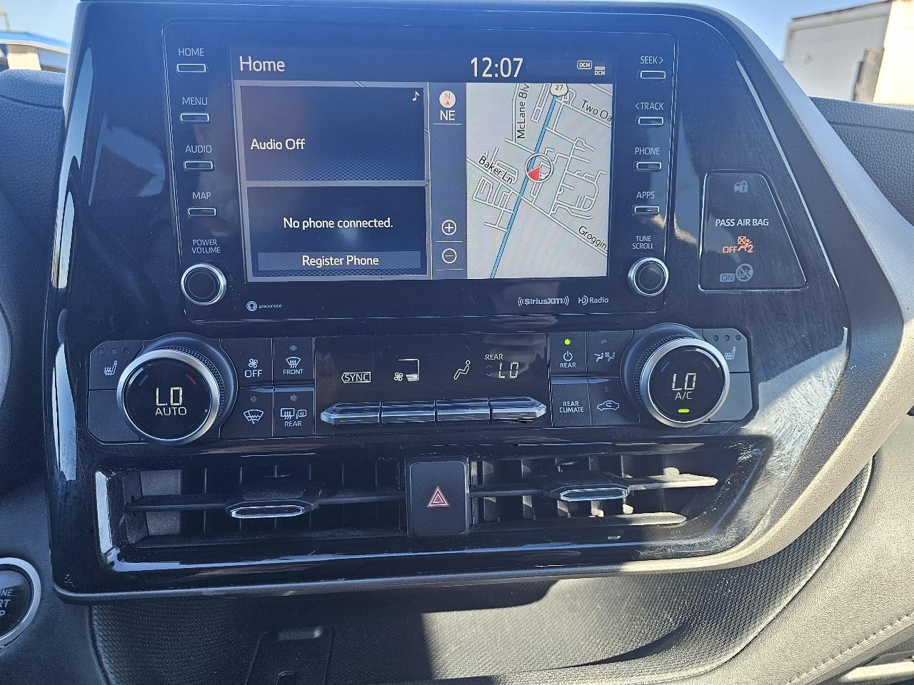 Toyota Highlander XLE AWD (Natl) 2021
