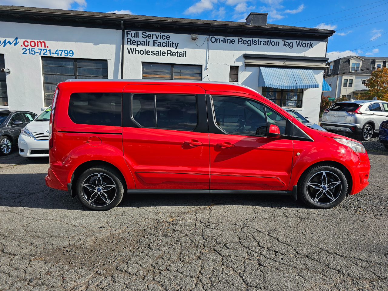 Ford Transit Connect Wagon Titanium w/Rear Liftgate LWB 2017 Ford Transit Connect Wagon Titanium w/Rear Liftgate LWB 2017