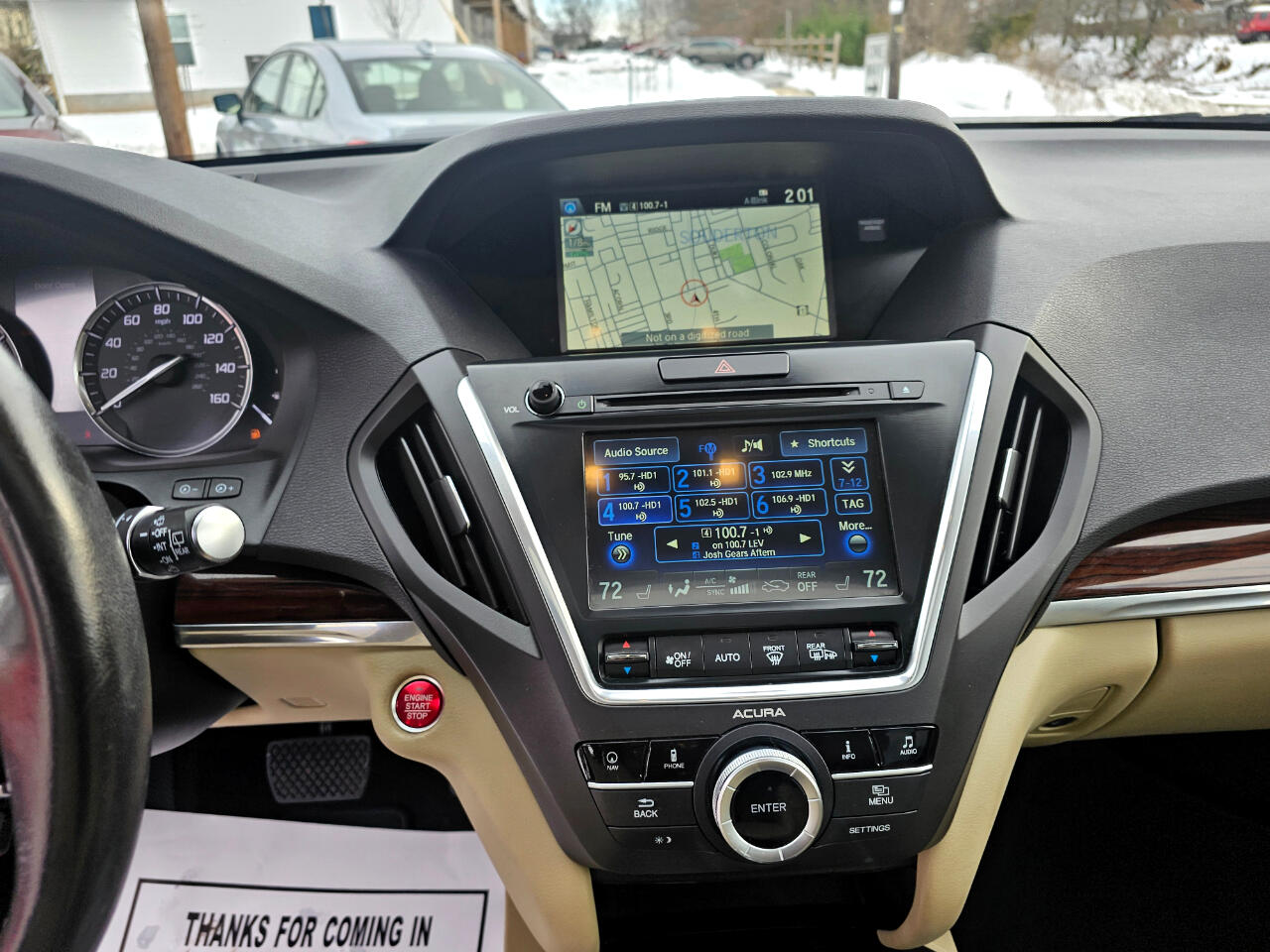 Acura MDX 9-Spd AT SH-AWD w/Advance and Entertainment 2016