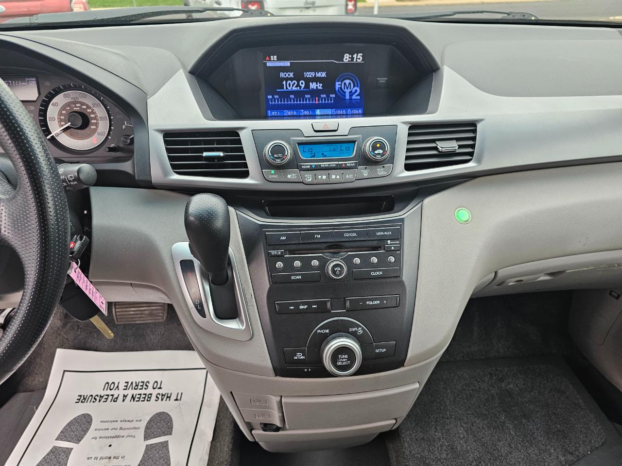Honda Odyssey EX 2012