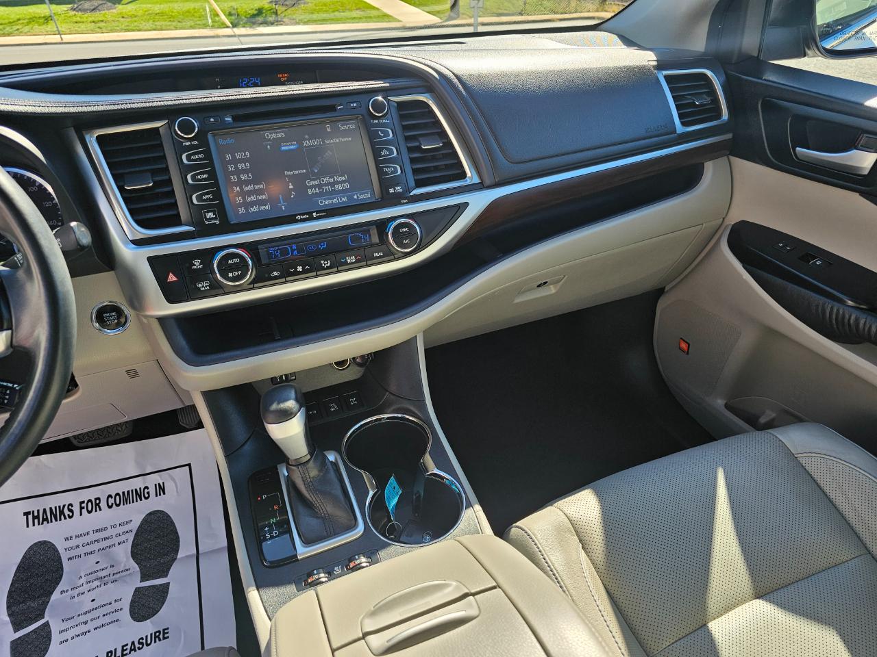 Toyota Highlander Limited AWD V6 2014