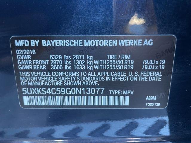 BMW X5  2016