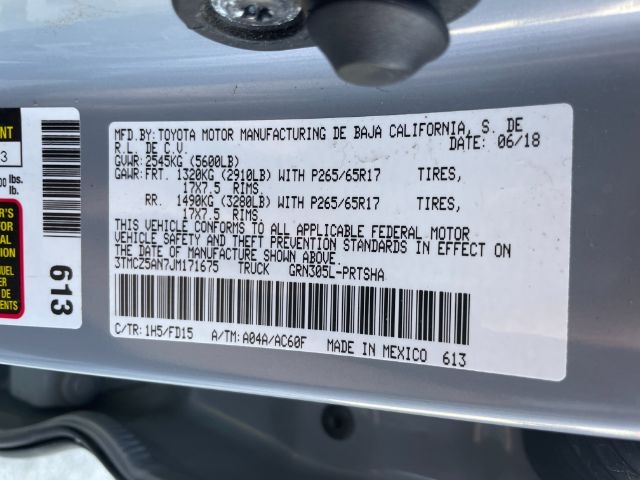 Toyota Tacoma  2018 Toyota Tacoma  2018