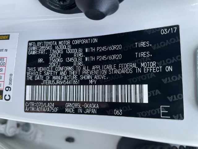 Toyota 4Runner  2017