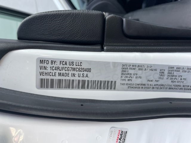 Jeep Grand Cherokee  2021