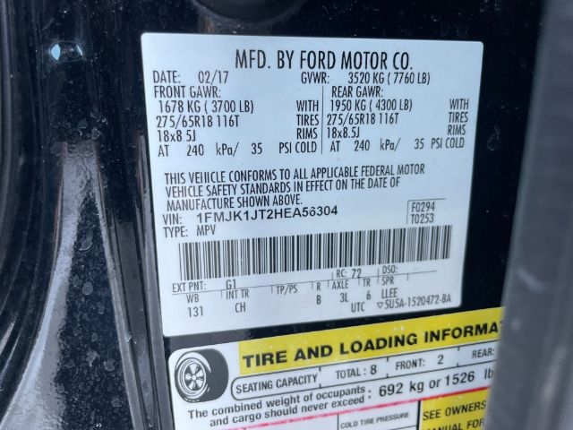 Ford Expedition EL  2017