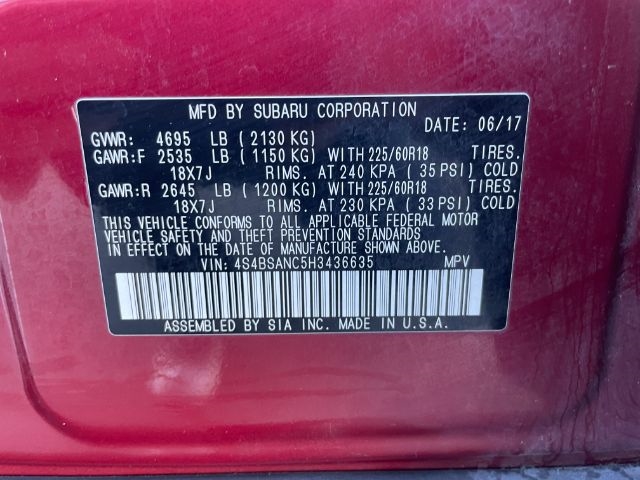 Subaru Outback  2017