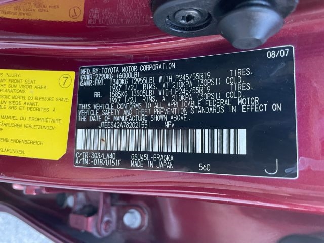 Toyota Highlander  2008