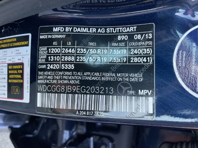 Mercedes-Benz GLK-Class  2014