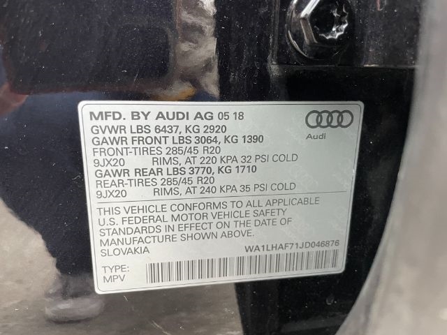 Audi Q7  2018
