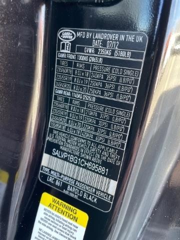 Land Rover Range Rover Evoque  2012