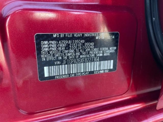 Subaru Impreza Wagon  2015