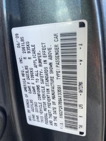 Honda Accord Sdn  2009