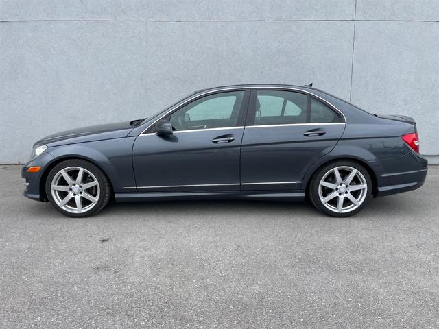 Steel Gray Metallic 2014 Mercedes-Benz C-Class Sedan Automatic