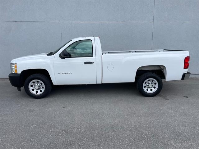 Summit White 2013 Chevrolet Silverado 1500 Work Truck RWD Pickup Truck 4X2 Automatic