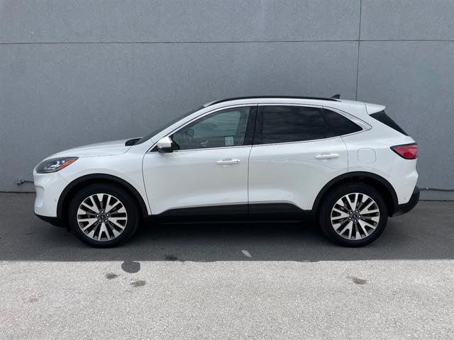 Star White Metallic Tri-Coat 2020 Ford Escape SUV / Crossover All-Wheel Drive Automatic
