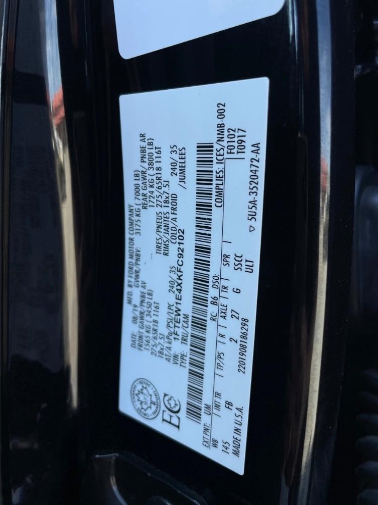 Ford F-150  2019