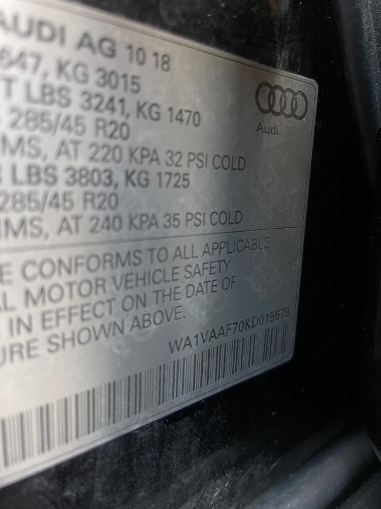 Audi Q7  2019