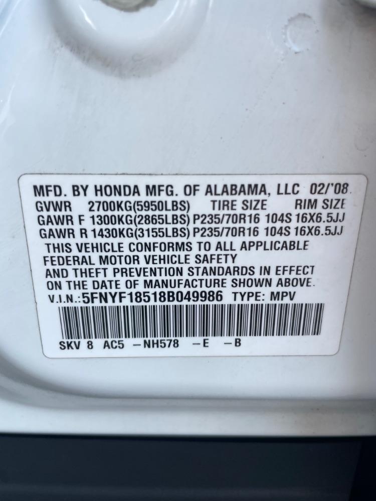 Honda Pilot  2008