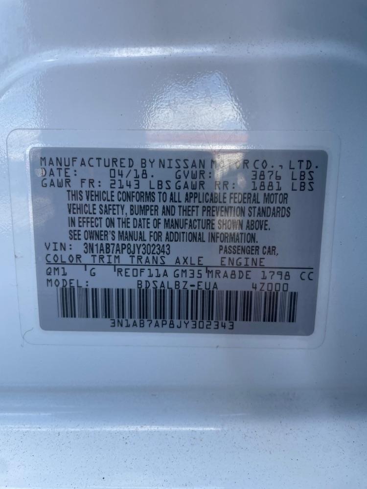 Nissan Sentra  2018