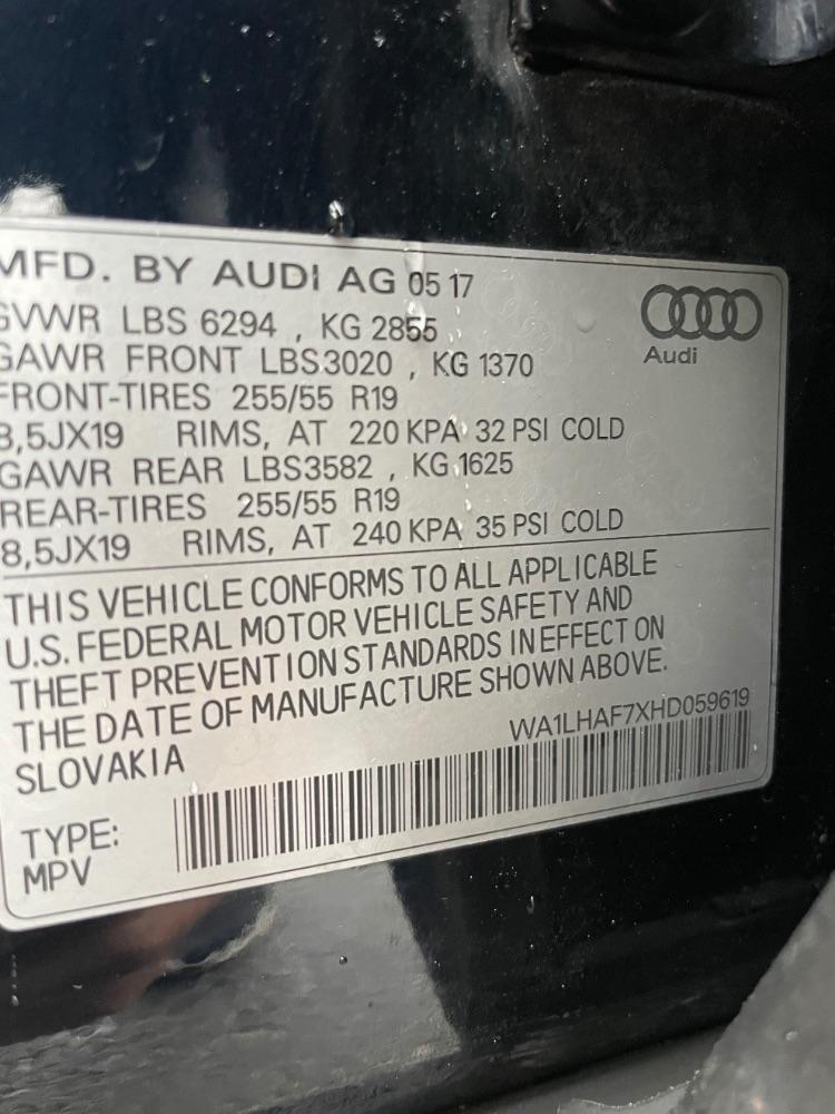 Audi Q7  2017
