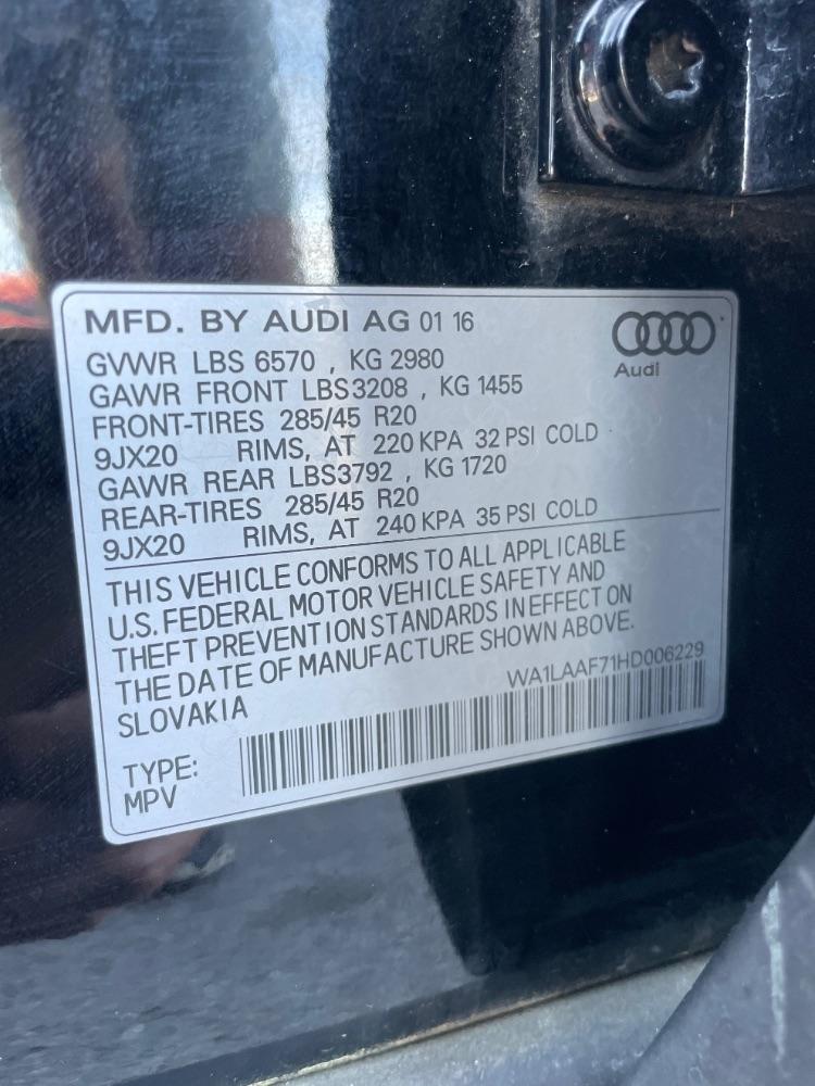 Audi Q7  2017