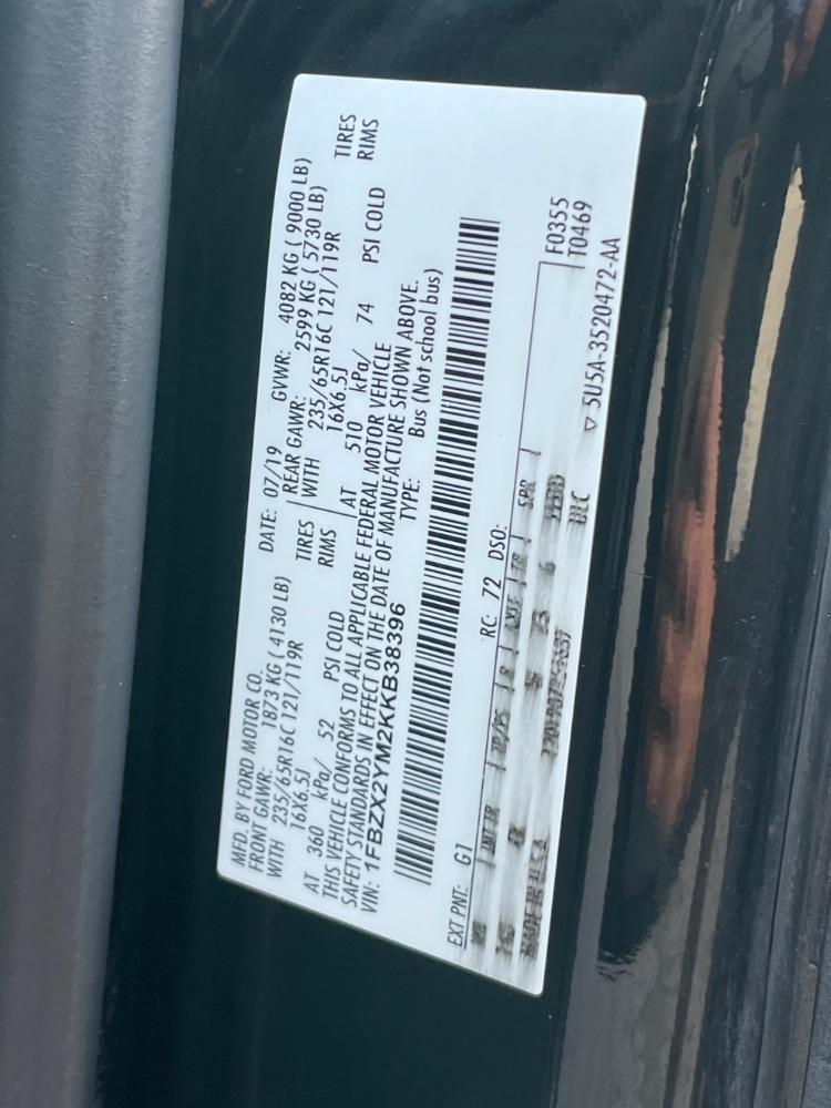 Ford Transit Passenger Wagon  2019