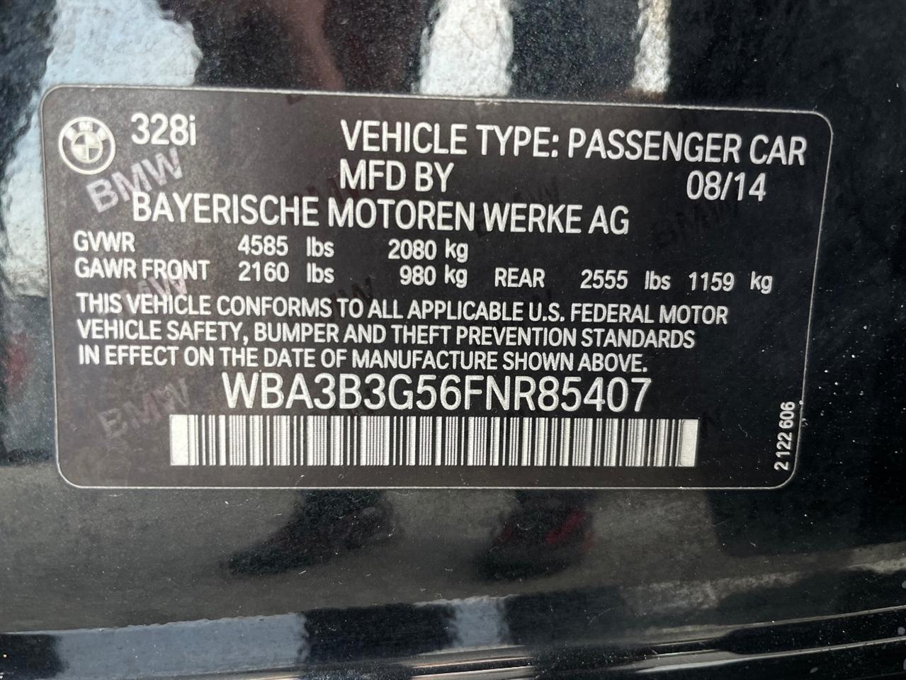 BMW 3 Series  2015