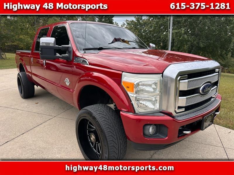 2013 Ford F-350 SD Platinum Crew Cab 4WD